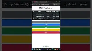 Responsive CRUD System in PHP using MySQL & Bootstrap #crud #phpcrud #insertupdatedelete  #coding