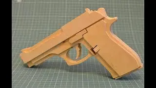 Pistol shooting rubber bands