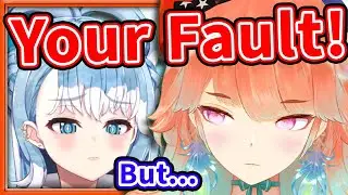 Poor Kobo got Blamed for Her Holo Parents Broken Relationship 【Hololive OffCollab】