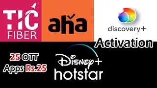 TIC Fiber OTT Related Questions and Answers -  Aha Tamil, Discovery+  Voucher Claim & TV Activation