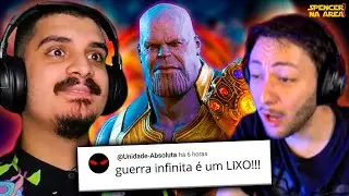 LENDO COMENTÁRIOS POLÊMICOS SOBRE A MARVEL com @GabrielNerdLand