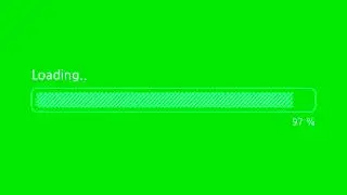 Loading BAR Green screen Video