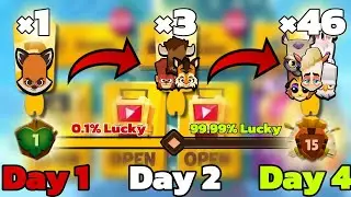 My Luck increased to 99.99% 😳🔥until I got 12 New Free characters 😍