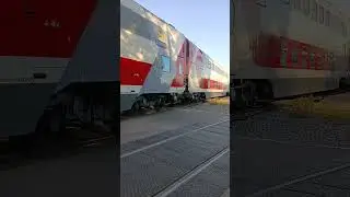 Отправление ТЕП70БС Со станции Александрийская