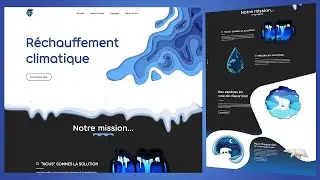 [1/4] Je fais ce Site de A à Z en HTML - CSS & Responsive