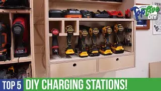 Top 5 DIY Power Tool Charging Stations!