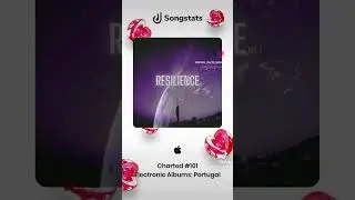 We have reached the 101 chart electronic album in Portugal 🇵🇹❤️🙏🏼 #dancemusic #music #eletronics