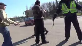 Гаишник Шипика помогает сепаратистам Пономарева в Славянске