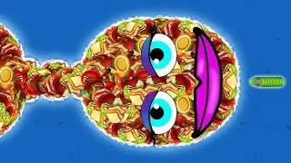 Snake Io Rocky Vs U. Foodie Top 01 Snake The Map! Epic Snakeio Gameplay