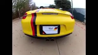 Porsche Cayman / Boxster Exhaust 981 (3.4L) with FVD Sound Version Sport Muffler