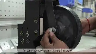 Corporate Shoot of ROUGH TERRAIN WC CASTOR  SUB ASSEMBLY for ALIMCO