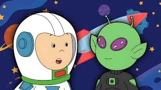 Caillou et les Aliens | Les Nouvelles Aventures de Caillou