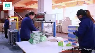How a book is Make?  Let's see #production from paper to a board book in our factory workshop
