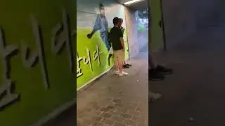 Бежим под дождём