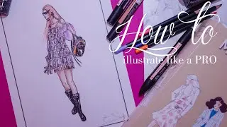 FASHION ILLUSTRATION TUTORIAL | Lisa Seraph