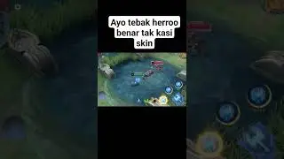Ayo tebak herroo  benar tak kasi skin #mobilelegends #alucard