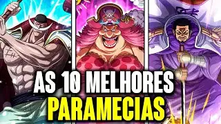 AS 10 AKUMA NO MI TIPO PARAMECIA MAIS PODEROSAS DE ONE PIECE! AS MELHORES PARAMECIAS