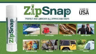Zip Snap Zipper and Snap Wax