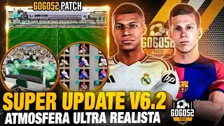 GOGOSZ PATCH 2024 - V6.2 UP /PES 2021 PC: TEMPORADA 2024 COM KITS E ELENCOS ATUALIZADOS! MOD 4K HDR