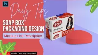 Soap Box Packaging Design With Mockup || PixelLab Design || Very Easy Way