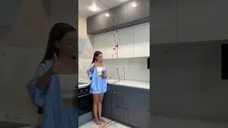 Обожаю лайфхаки из интернета🙌 самое веселое что потолок БЫЛ натяжной🥲