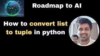 How to convert list to tuple in python 