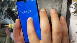 AQOUS R 3 Pattern Lock Remove