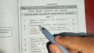 engineering mechanics important topics link in description complete tamil lectures