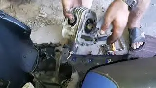 engine 161QMK remove the nitrous valve head