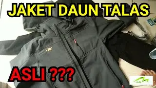 ASLI ! JAKET ANTI AIR KAYA DAUN TALAS