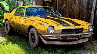 ENCONTREI O BUMBLEBEE ABANDONADO NO FORZA HORIZON 5 - (Restaurando Clássicos)