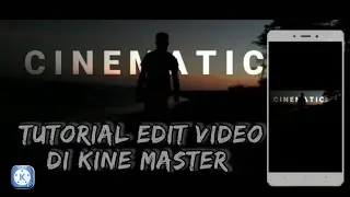 Tutorial edit video di kine master || text behind object and text trick || Ds_Official #tutorial