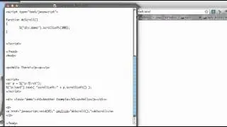 JS 4U 102: scrollLeft()