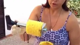 Как почистить ананас