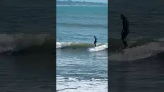 😎 ridin’  #LongboardSurfing #Surfer #Surf #HangTen #OffTheWax #ZeroToLongboard #Capitola #SantaCruz