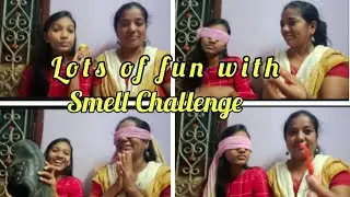 Smell challenge with lots of fun Mom Vs Daughter