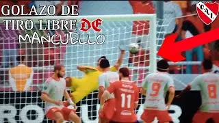 GOLAZO DE TIRO LIBRE DE MANCUELLO 🎯⚽🥅🤯💥