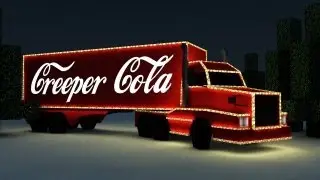 Creeper Cola - Minecraft Christmas Commercial Parody