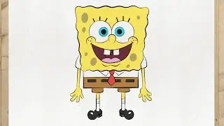 SPONGEBOB SCHWAMMKOPF ZEICHNEN EINFACH