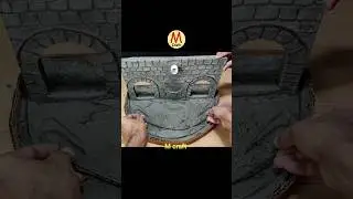 cement fountain waterfall ❤️