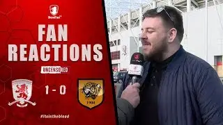 F*** IT GIVE WOODGATE THE JOB!! | FAN REACTIONS | MIDDLESBROUGH 1 HULL 0