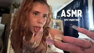 ASMR classic spit painting you (MINIMAL / NO TALKING) FOR SLEEP