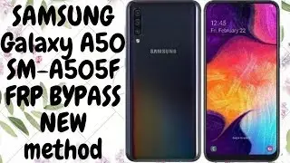 Frp Bypass A50 U4 (SM- A505F) Google Lock Unlock Without Pc 2020