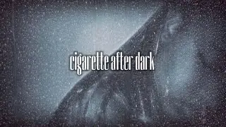Alysia Nicole- cigarette after dark (Official Lyric Video)