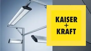 KAISER+KRAFT представляет: Waldmann – Светодиодная система подсветки для рабочего места TAMETO