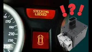 Steering locked -annoying problem at Megane 2 - opening the device
