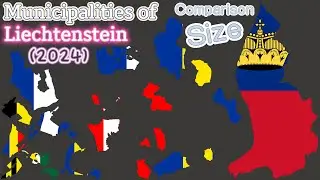 “Municipalities of Liechtenstein” Size Comparison (2024)