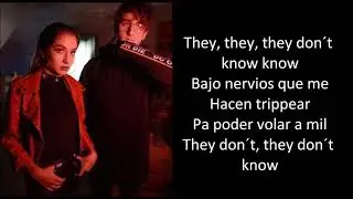 GIAN FT. MARIA BECERRA - THEY DON'T KNOW (LETRA)