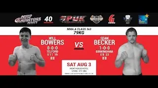 GPUK Night of the Gladiators 40: Will Bowers vs Sean Becker