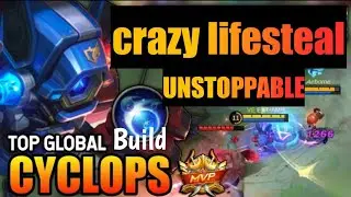 Cyclops Best Build And Emblem 2024 Unstoppable  - Build Top 1 Global Cyclops ~ Mobile Legends (MLBB)